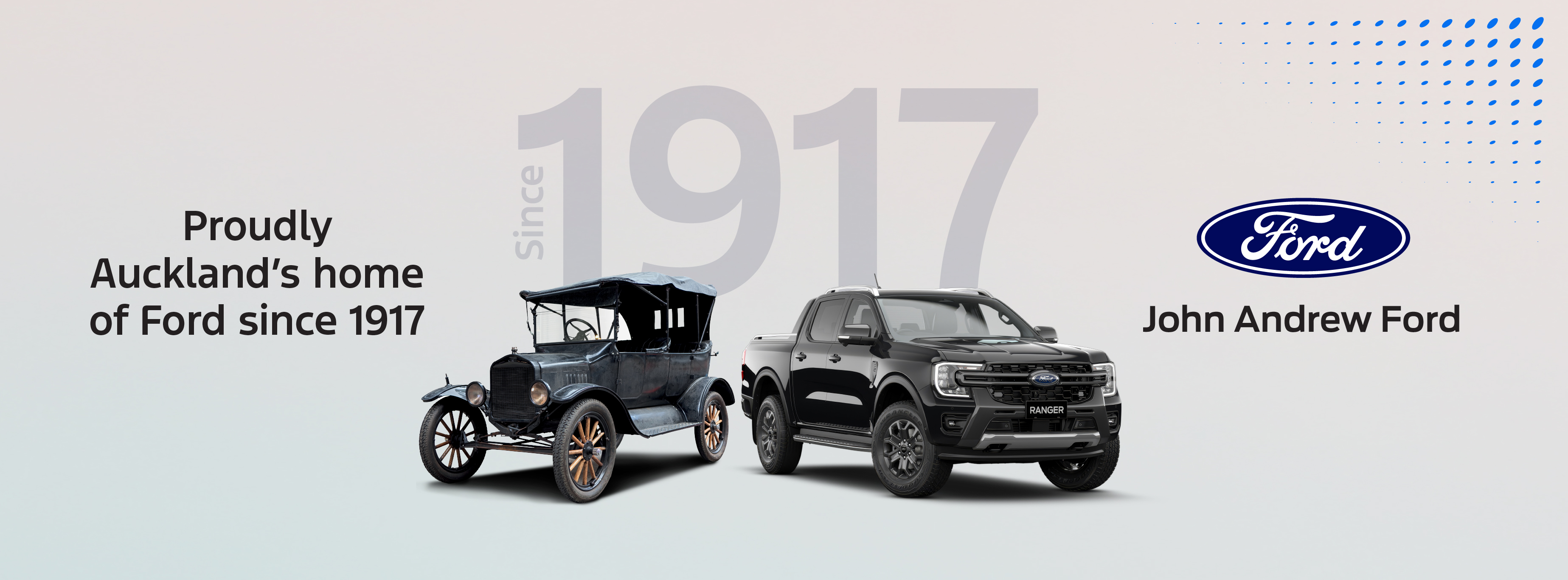 Proudly Auckland's home of Ford since 1917